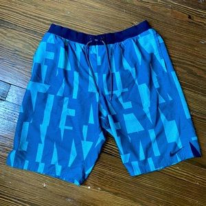 Aqua Blue Nike Swim Shorts
